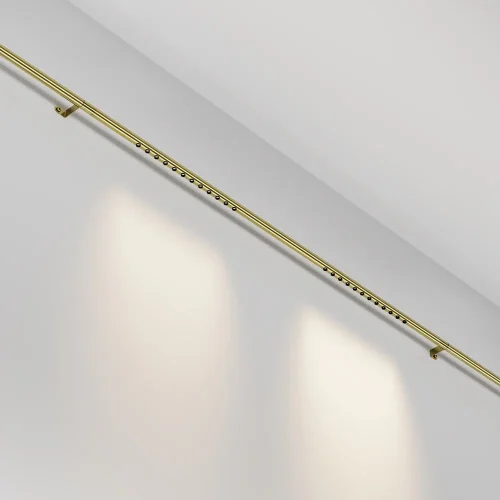 Светильник для штанговой системы освещения LED Axity C101CL-L1000-24W3K-BS Maytoni латунь для шинопроводов серии Axity латунь фото 2