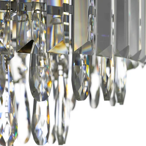 Люстра потолочная хрустальная Leonna CL320161 Citilux прозрачная на 6 ламп, основание хром в стиле классический современный фото 5 Люстра потолочная хрустальная Leonna CL320161 Citilux прозрачная на 6 ламп, основание хром в стиле классический современный фото 5