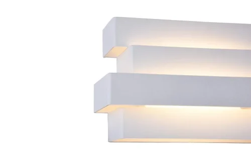 Бра LED Lancino VL8151W11 Vele Luce белый на 1 лампу, основание белое в стиле хай-тек фото 3