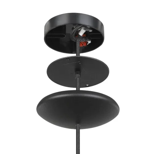 Светильник подвесной Sabinar 900163 Eglo чёрный 1 лампа, основание чёрное в стиле современный  фото 4