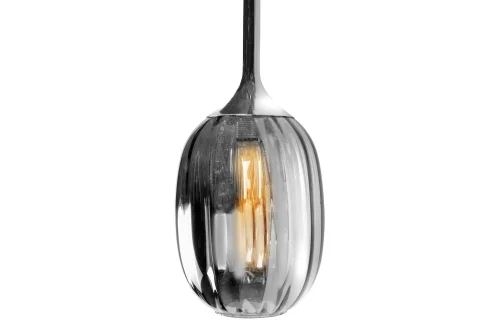 Светильник подвесной Drop A1541/200/F3 CR iLamp хром 1 лампа, основание хром в стиле современный выдувное фото 3