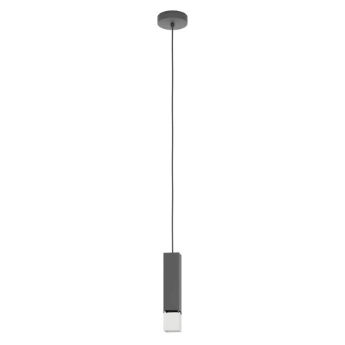 Светильник подвесной Butrano 99697 Eglo чёрный 1 лампа, основание чёрное в стиле современный 