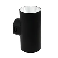 Настенный светильник уличный LED Alcyone A6109AL-2BK Arte Lamp уличный IP65 чёрный на 2 лампы, плафон чёрный в стиле современный LED