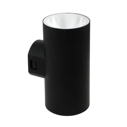 Настенный светильник уличный LED Alcyone A6109AL-2BK Arte Lamp уличный IP65 чёрный на 2 лампы, плафон чёрный в стиле современный LED