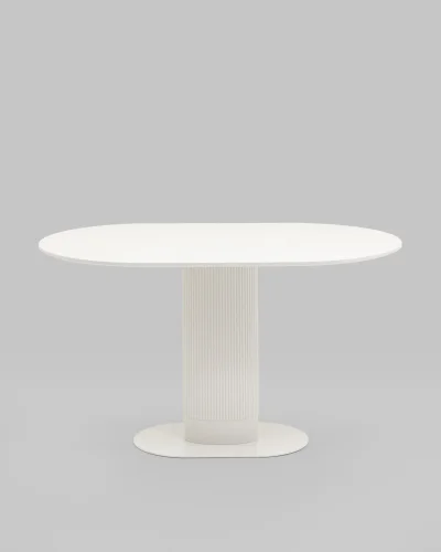 Стол обеденный Mystery 130*80 белый, столешница УТ000039507 Stool Group столешница белая из мдф фото 6