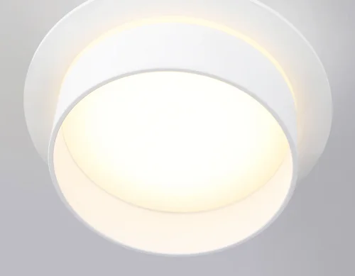Светильник точечный TN5212 Ambrella light белый 1 лампа, основание белое в стиле хай-тек современный  фото 6