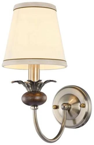 Бра 313-501-01 Velante белый на 1 лампа, основание бронзовое в стиле классический 