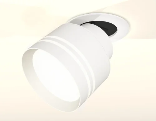 Светильник точечный XM8101526 Ambrella light белый 1 лампа, основание белое в стиле хай-тек  фото 2