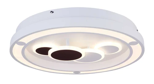 Светильник потолочный LED с пультом Kolli 48405-50 Globo белый 1 лампа, основание белое в стиле модерн с пультом