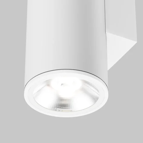 Настенный светильник LED Shim O303WL-L24W3K Maytoni уличный IP65 белый 1 лампа, плафон белый в стиле хай-тек современный LED фото 6