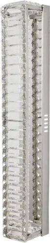 Бра LED Vintage 4020/09/01W Stilfort прозрачный на 1 лампу, основание хром в стиле современный с пультом