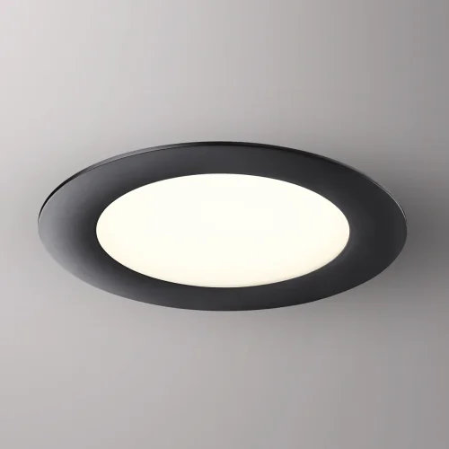 Светильник точечный LED с переключателем цветовой температуры Lante 358951 Novotech белый 1 лампа, основание чёрное в стиле современный хай-тек  фото 3