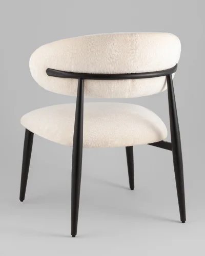 Кресло лаунж Ayla, молочный УТ000041715 Stool Group, /, ножки//, размеры - *****мм фото 7