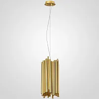Светильник подвесной Brubeck 84575-22 ImperiumLoft золотой 2 лампы, основание золотое в стиле лофт модерн арт-деко 