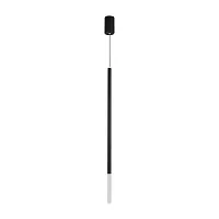 Светильник подвесной ЛЕД Стик (Stick) 8400/3LB Lumion белый на 1 лампу, основание чёрное в стиле минимализм Светильник подвесной ЛЕД Стик (Stick) 8400/3LB Lumion белый на 1 лампу, основание чёрное в стиле минимализм