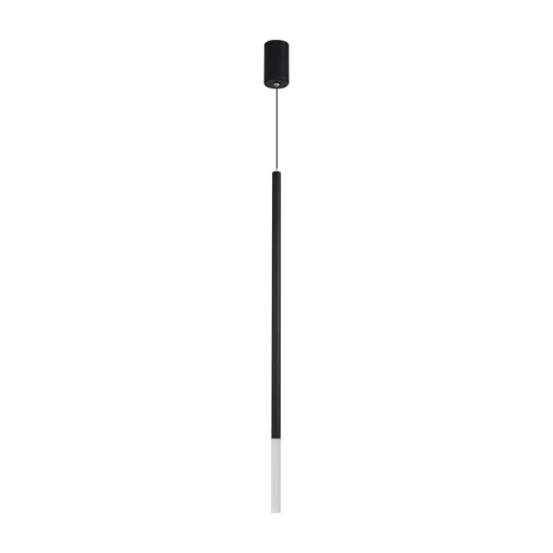 Светильник подвесной ЛЕД Стик (Stick) 8400/3LB Lumion белый на 1 лампу, основание чёрное в стиле минимализм Светильник подвесной ЛЕД Стик (Stick) 8400/3LB Lumion белый на 1 лампу, основание чёрное в стиле минимализм