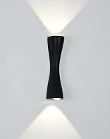 Бра LED Zaurak A2697AP-10BK Arte Lamp чёрный 1 лампа, основание чёрное в стиле хай-тек современный 