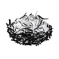 Светильник потолочный Слизия / Clizia 10593/780C Black LOFT IT чёрный белый на 5 ламп, основание в стиле Светильник потолочный Слизия / Clizia 10593/780C Black LOFT IT чёрный белый на 5 ламп, основание в стиле