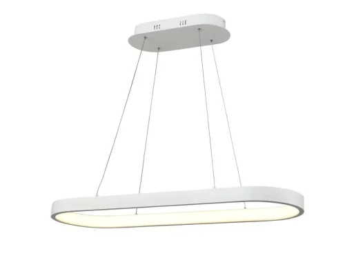 Светильник подвесной LED Latte 441 VL7121P09 Vele Luce белый на 1 лампу, основание белое в стиле хай-тек фото 3