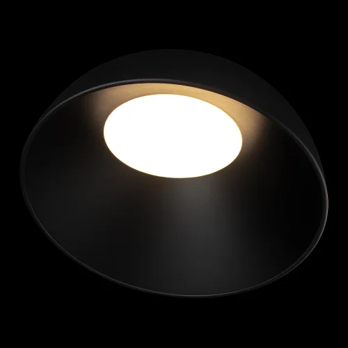 Светильник потолочный LED Egg 10197/500 BB LOFT IT белый на 1 лампу, основание чёрное в стиле современный круглый фото 4