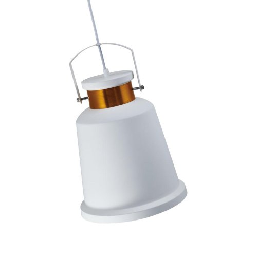 Светильник подвесной Done V1451-1P Moderli белый 1 лампа, основание белое в стиле лофт  фото 2