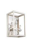 Бра INESSA W3850.2 silver Lucia Tucci серебряный на 2 лампы, основание серебряное в стиле современный Бра INESSA W3850.2 silver Lucia Tucci серебряный на 2 лампы, основание серебряное в стиле современный