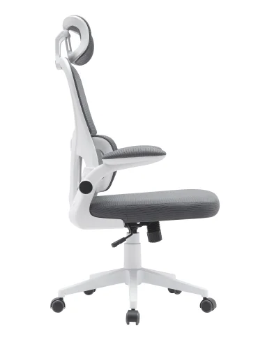 Кресло офисное TopChairs Airone Expert, серый УТ000039371 Stool Group, /, ножки//, размеры - *1240***625*635 фото 4