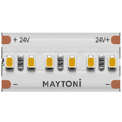 Светодиодная лента 24В 2216 21,5Вт/м 3000К 5м IP 20 201063 Maytoni цвет LED тёплый белый 3000K, световой поток 2000Lm