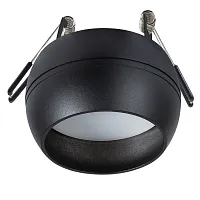 Светильник точечный Gambo A5550PL-1BK Arte Lamp чёрный 1 лампа, основание чёрное в стиле современный минимализм 