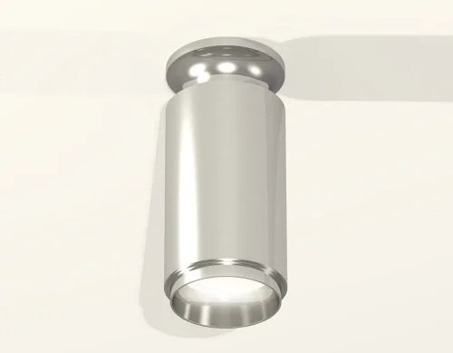 Светильник накладной Techno spot XS6325080 Ambrella light серебряный 1 лампа, основание серебряное в стиле современный круглый фото 3