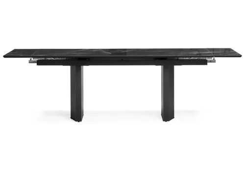 Керамический стол Монерон 200(260)х100х77 black paradise / черный 588032 Woodville столешница чёрная из керамика фото 6