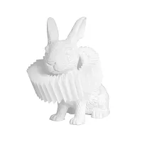 Настольная лампа LED Bunny 10117/B LOFT IT белая 1 лампа, основание белое смола полимер в стиле современный животные