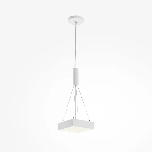 Светильник потолочный LED Zon C032CL-24W4K-SQ-W Maytoni белый на 1 лампу, основание белое в стиле современный квадраты фото 9