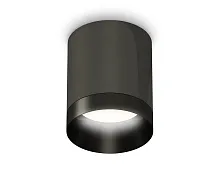 Светильник накладной Techno spot XS6303002 Ambrella light чёрный 1 лампа, основание чёрное в стиле современный круглый