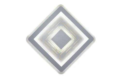 Бра LED 81017/1W Natali Kovaltseva белый на 1 лампа, основание белое в стиле хай-тек квадраты