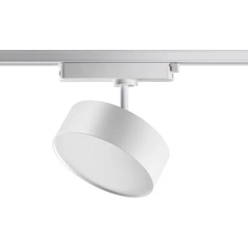 Трековый светильник однофазный LED Prometa 358755 Novotech белый для шинопроводов серии Prometa белый