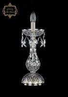 Настольная лампа 12.00.1-34.Br.Sp Bohemia Art Classic прозрачная 1 лампа, основание бронзовое металл в стиле классика 
