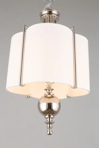 Светильник подвесной Korin APL.613.06.01 Aployt бежевый 1 лампа, основание хром в стиле классический  фото 5