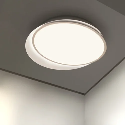 Светильник потолочный LED Shell 228947-26 ImperiumLoft белый 4 лампы, основание белое в стиле современный  фото 4