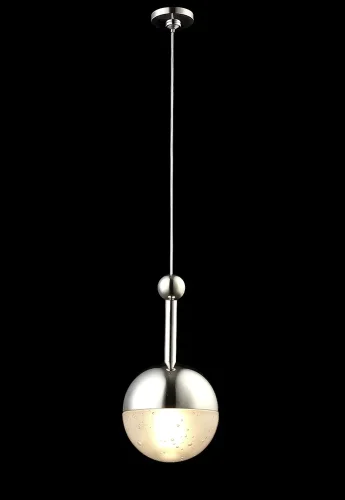 Светильник подвесной TRUENA SP1 NICKEL Crystal Lux прозрачный 1 лампа, основание никель в стиле современный  фото 4