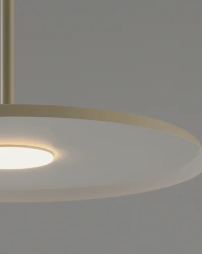 Светильник подвесной LED Keiro V11105-PL Moderli бежевый на 1 лампу, основание бежевое в стиле современный фото 3