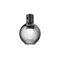 Трековый светильник LED Magnetic trаck system Flarity TR148-1-3W3K-B Maytoni чёрный серый для шинопроводов серии Magnetic trаck system Flarity чёрный