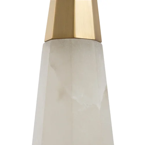 Настольная лампа Bianco Z030TL-01BS1 Maytoni белая 1 лампа, основание латунь металл в стиле современный  фото 2