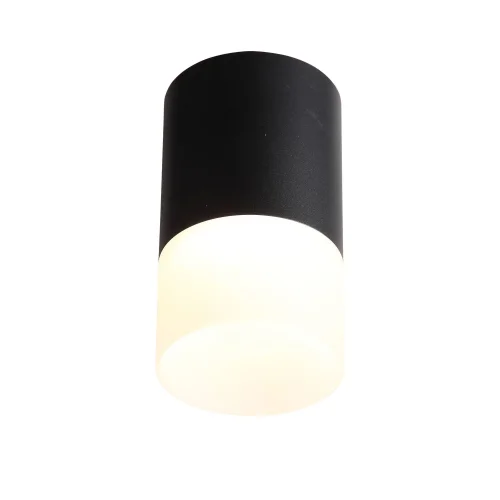 Светильник накладной LED ST100 ST100.402.05 ST-Luce белый 1 лампа, основание чёрное в стиле хай-тек  фото 2