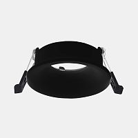 Светильник точечный без патрона ST263.408.01 ST-Luce на 1 лампу, основание чёрное в стиле современный круглый