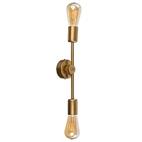 Бра Sticks 9077-NW Nowodvorski без плафона 2 лампы, основание золотое в стиле лофт 