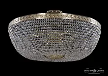 Люстра потолочная хрустальная 19051/80IV G Bohemia Ivele Crystal прозрачная на 16 ламп, основание золотое в стиле классический sp