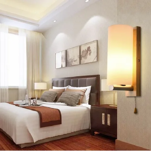 Настенный светильник (Бра) LUCIA 155038-60 ImperiumLoft белый на 1 лампу, основание бежевое коричневое в стиле современный фото 5
