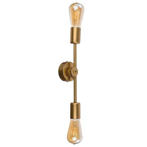 Бра Sticks 9077-NW Nowodvorski без плафона на 2 лампы, основание золотое в стиле лофт 