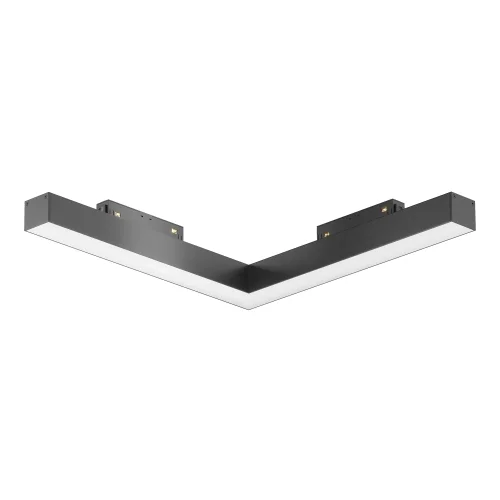 Трековый светильник LED Magnetic track system Gravity TR078-2-24W4K-B Maytoni чёрный для шинопроводов серии Magnetic track system Gravity чёрный